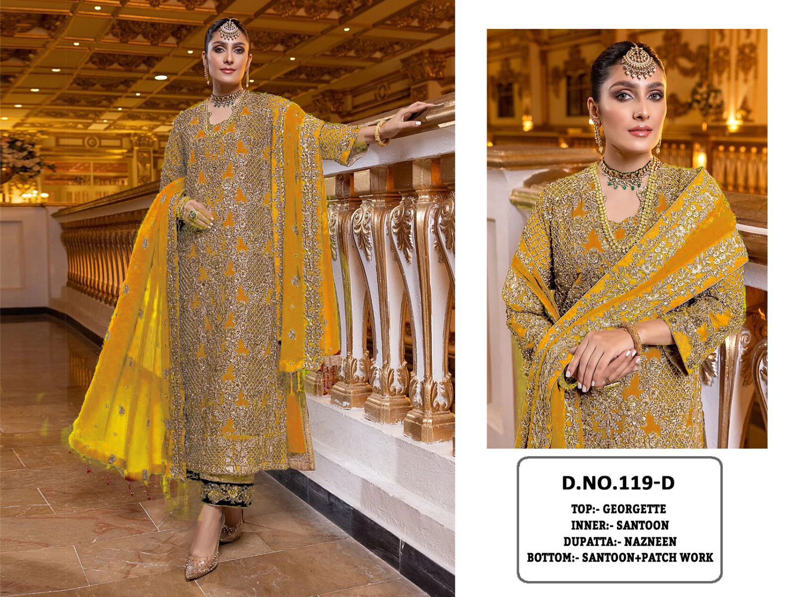 KF - 119 Colors Pakistani Salwar Suits Catalog